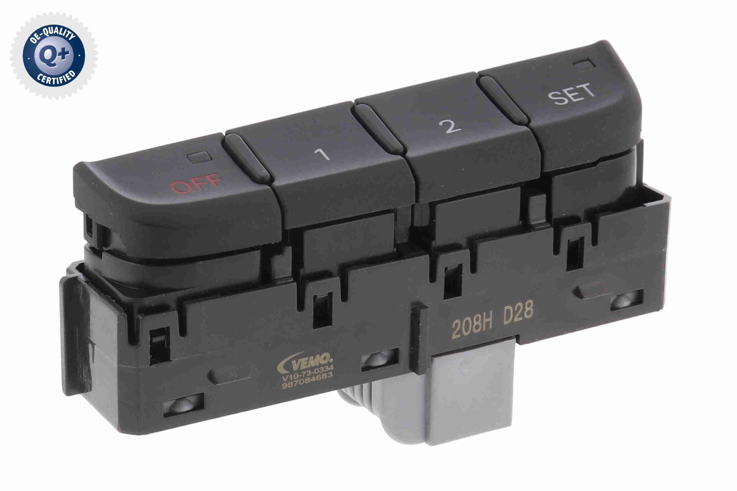 VEMO V10-73-0334 Stellelement, Sitzverstellung Q+, Erstausrüsterqualität