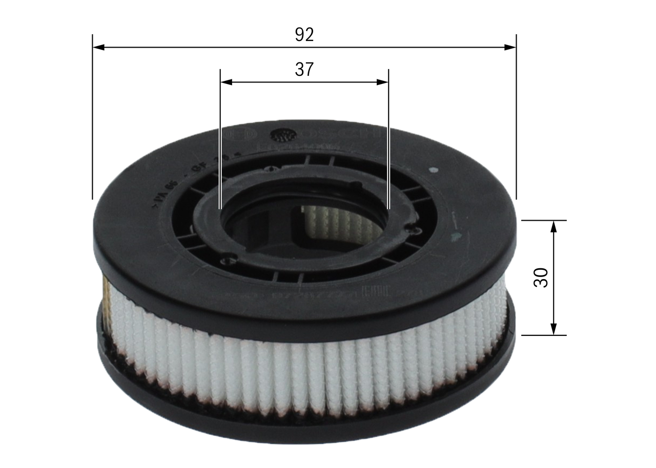 BOSCH F 026 400 645 Filter, Kurbelgehäuseentlüftung