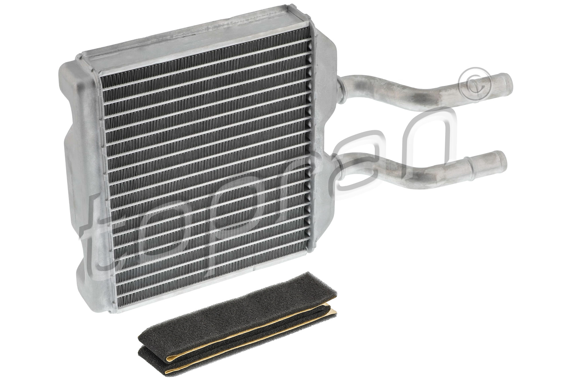 TOPRAN 205 792 Wärmetauscher, Innenraumheizung