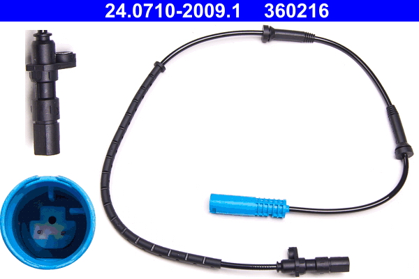 ATE 24.0710-2009.1 Sensor, Raddrehzahl