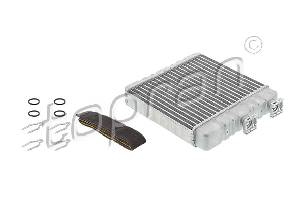 TOPRAN 207 988 Wärmetauscher, Innenraumheizung